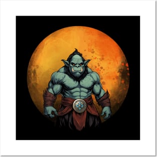 Ogre Monk Posters and Art